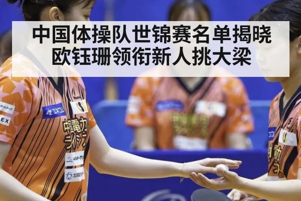 中国体操队世锦赛名单揭晓 欧钰珊领衔新人挑大梁